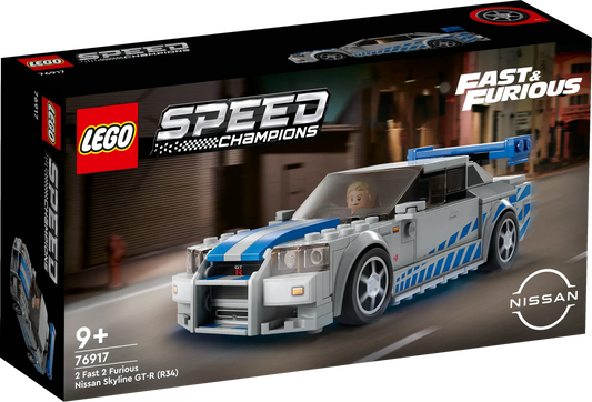 Lego Speed Champions 2 Fast 2 Furious Nissan Skyline GT-R Toys & Games > Toys > Construction Toys > Interlocking Blocks > LEGO > LEGO Speed Champions