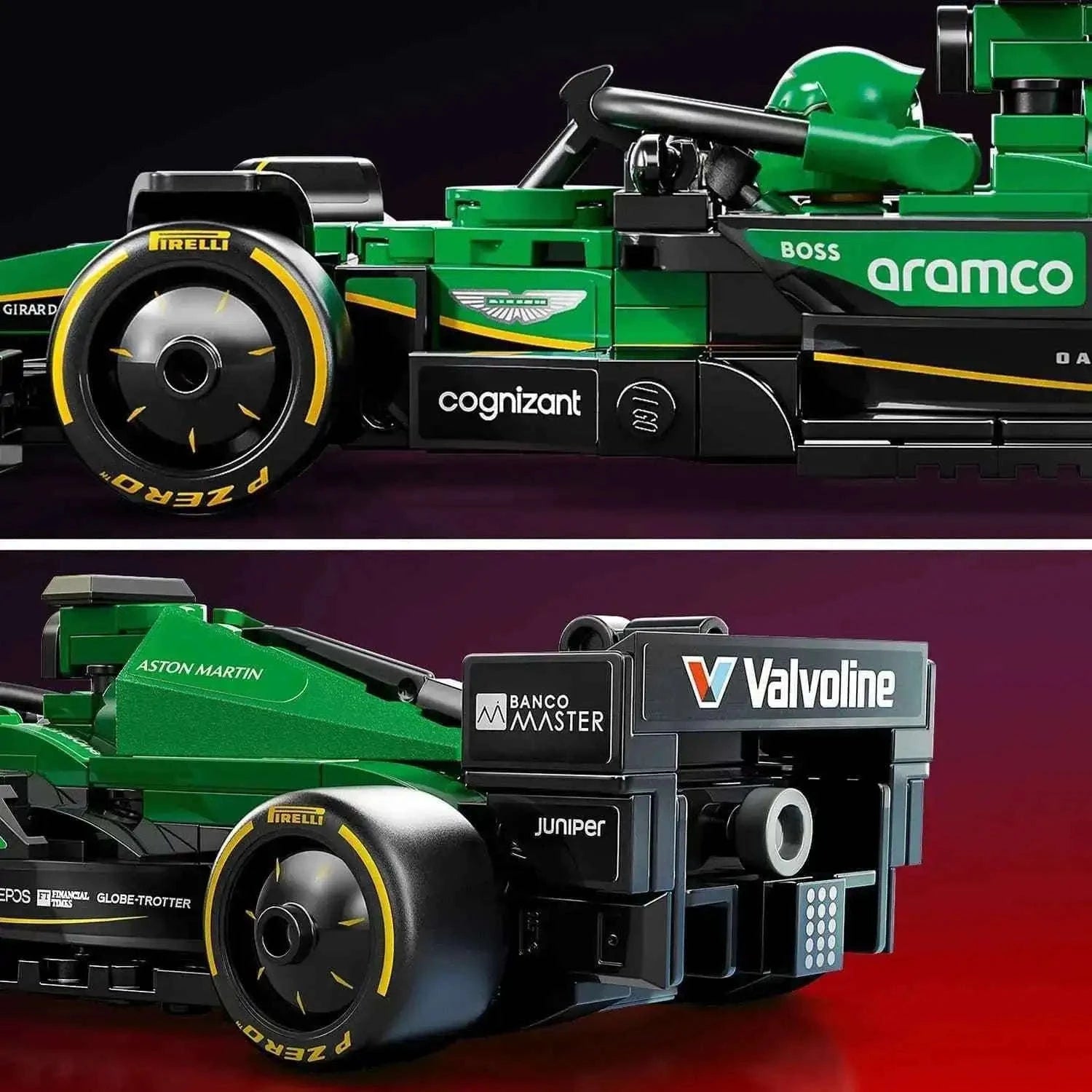 Lego Speed Champions Aston Martin Aramco F1 AMR24 Toys & Games > Toys > Construction Toys > Interlocking Blocks > LEGO > LEGO Speed Champions