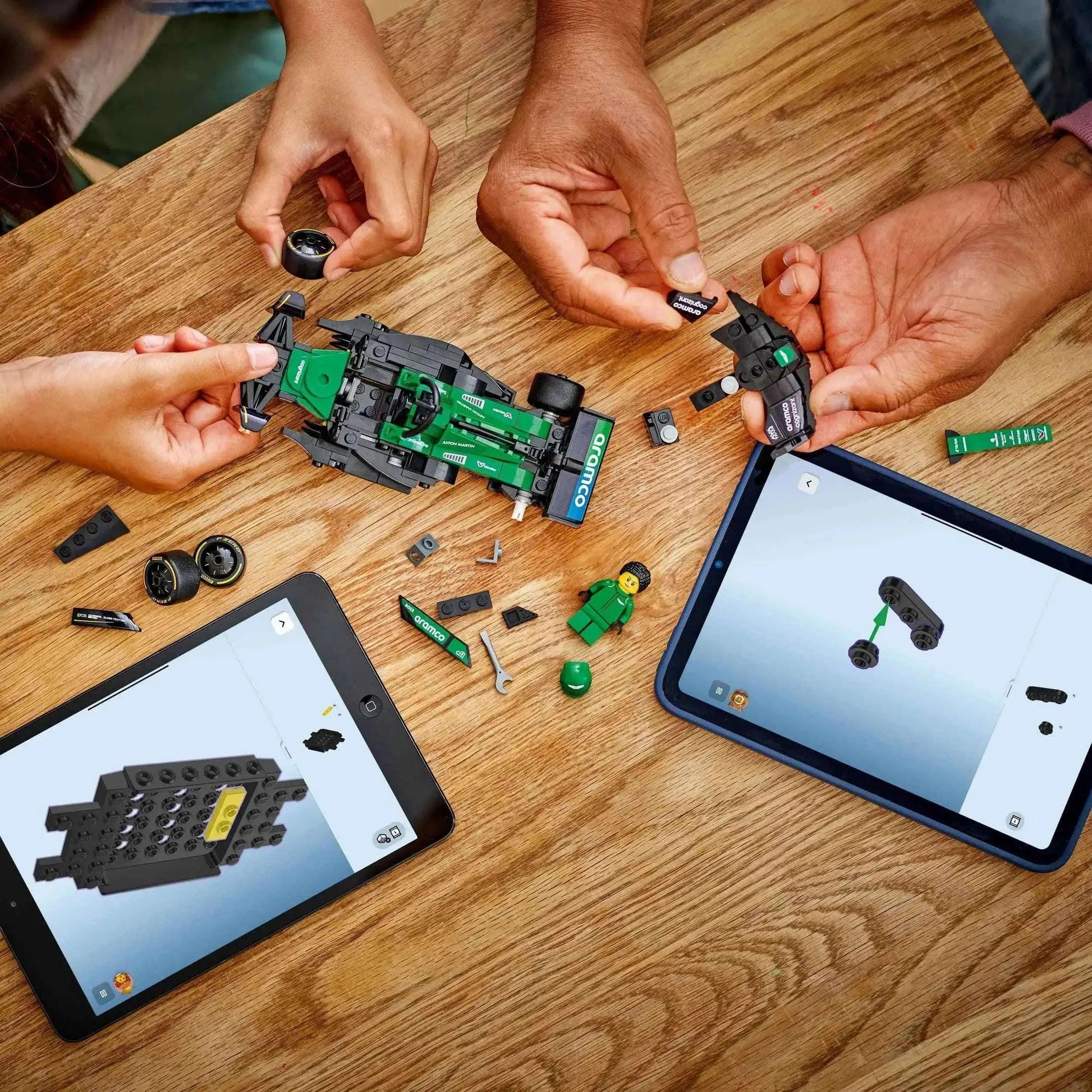 Lego Speed Champions Aston Martin Aramco F1 AMR24 Toys & Games > Toys > Construction Toys > Interlocking Blocks > LEGO > LEGO Speed Champions