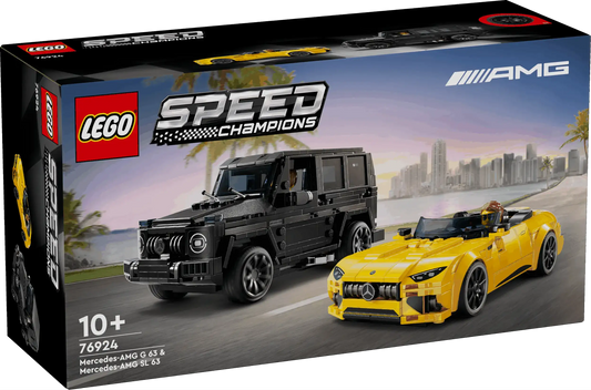 Lego Speed Champions Mercedes-AMG G 63 & Mercedes SL 63 Toys & Games > Toys > Construction Toys > Interlocking Blocks > LEGO > LEGO Speed Champions