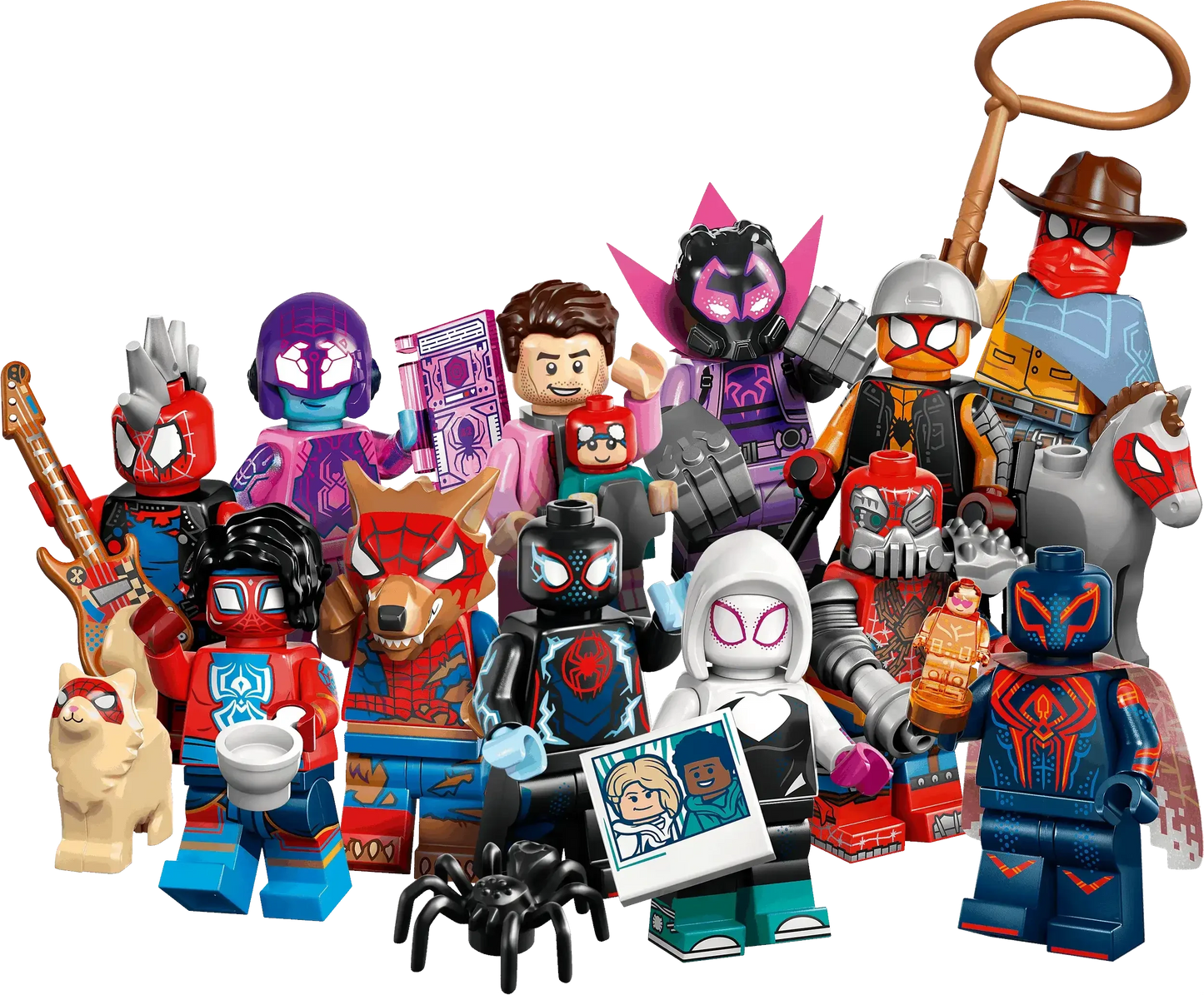 Lego Spider-Man Minifigures: Across the Spider-Verse Collection Toys & Games > Toys > Construction Toys > Interlocking Blocks > LEGO > LEGO Minifigures