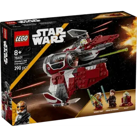 Lego Star Wars Ahsoka's Jedi Interceptor Toys & Games > Toys > Construction Toys > Interlocking Blocks > LEGO > LEGO Star Wars