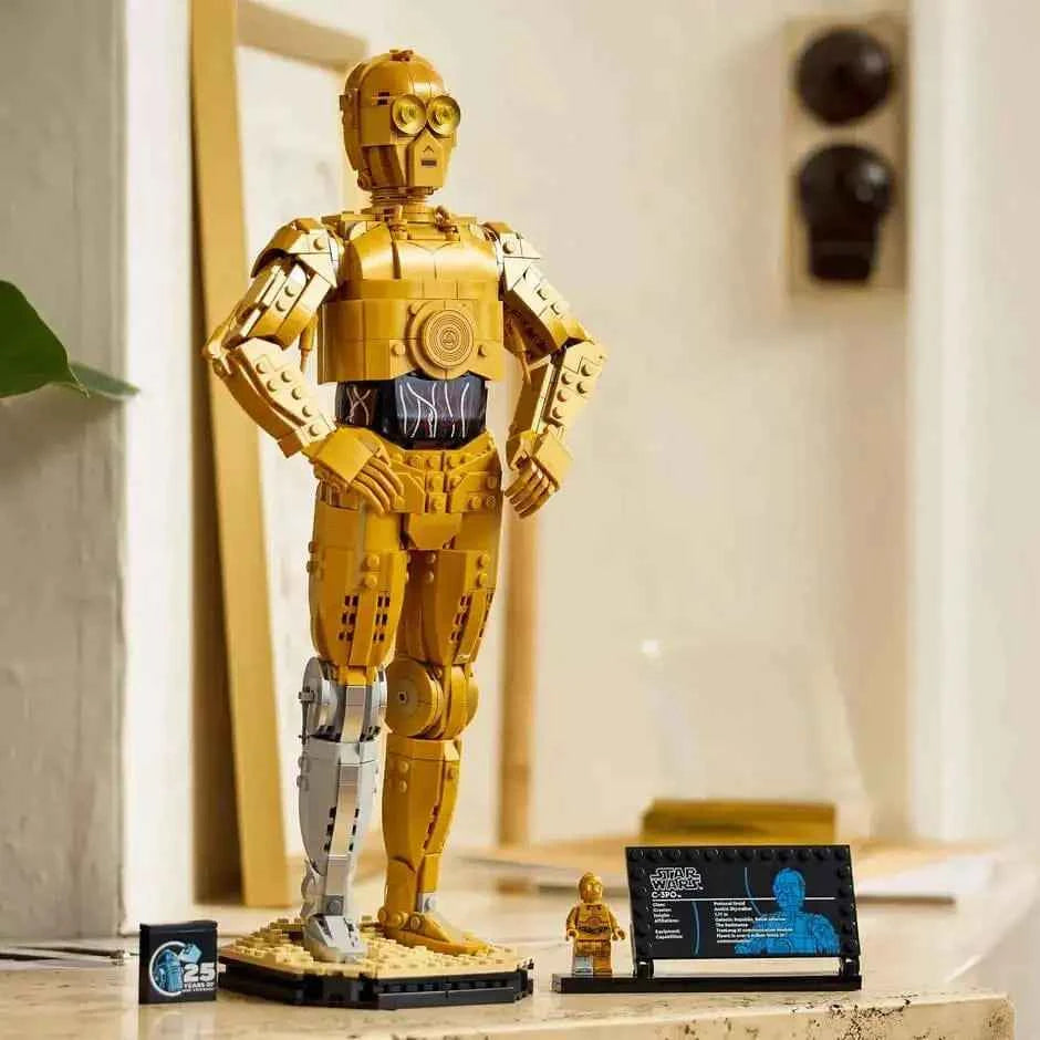 Lego Star Wars C-3PO Model 25th Anniversary Set Toys & Games > Toys > Construction Toys > Interlocking Blocks > LEGO > LEGO Star Wars