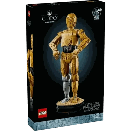 Lego Star Wars C-3PO Model 25th Anniversary Set Toys & Games > Toys > Construction Toys > Interlocking Blocks > LEGO > LEGO Star Wars