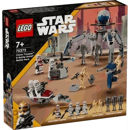Lego Star Wars Clone Trooper & Battle Droid Toys & Games > Toys > Construction Toys > Interlocking Blocks > LEGO > LEGO Star Wars