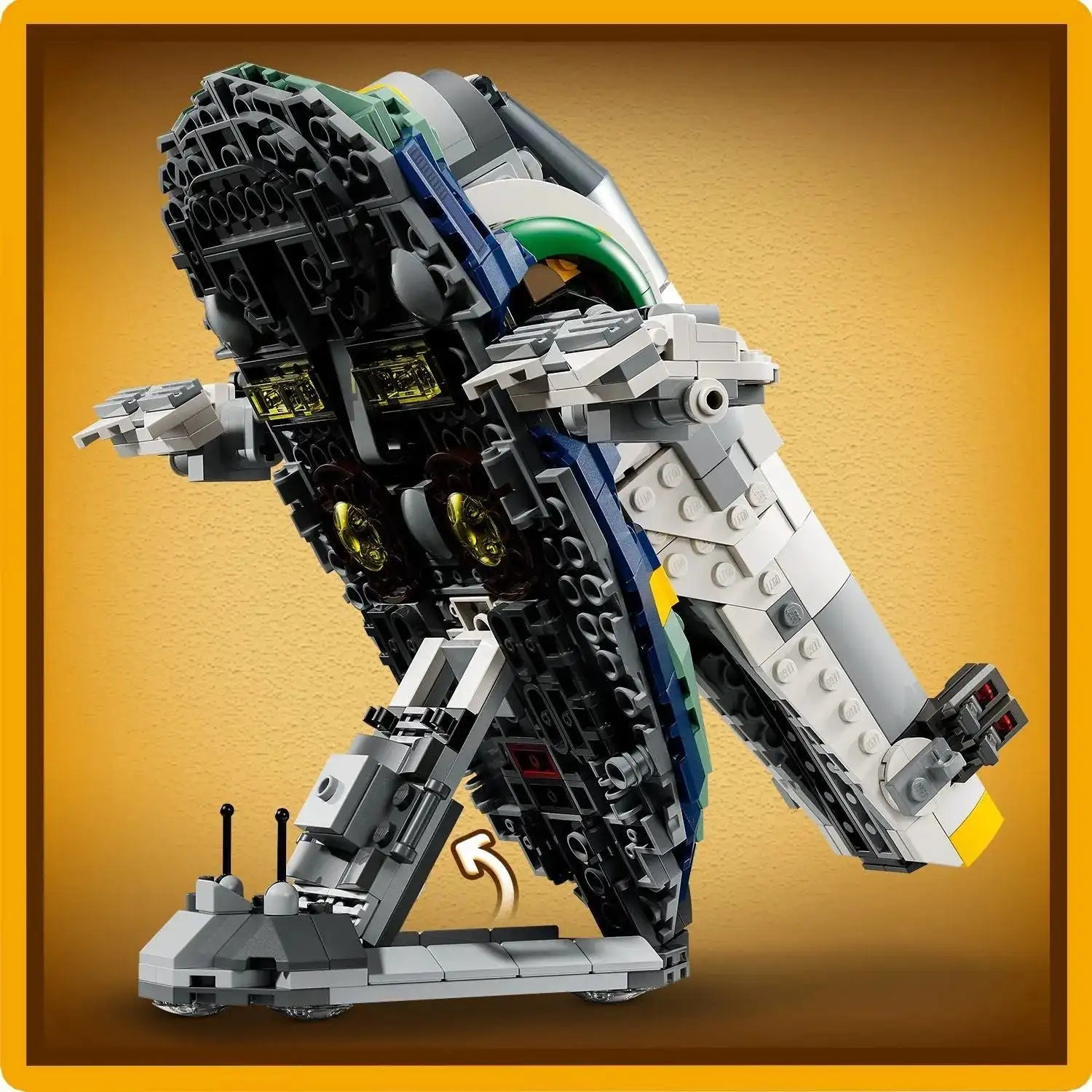 Lego Star Wars Jango Fett's Starship Toys & Games > Toys > Construction Toys > Interlocking Blocks > LEGO > LEGO Star Wars