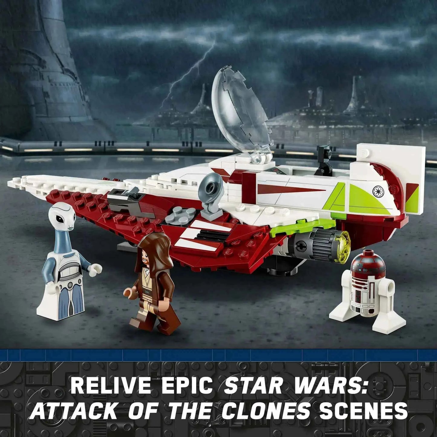 Lego Star Wars Obi-Wan Kenobi's Jedi Starfighter Toys & Games > Toys > Construction Toys > Interlocking Blocks > LEGO > LEGO Star Wars