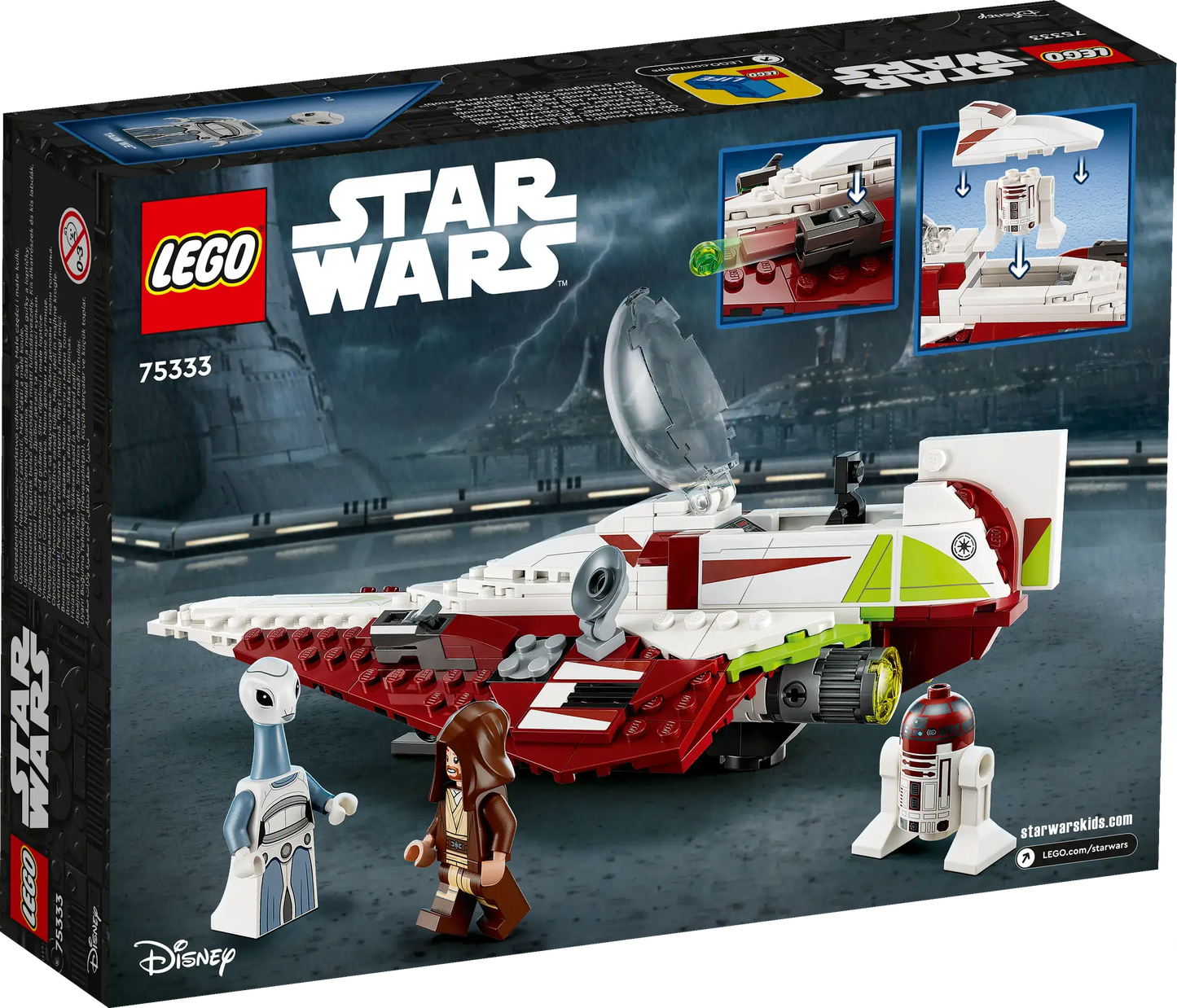 Lego Star Wars Obi-Wan Kenobi's Jedi Starfighter Toys & Games > Toys > Construction Toys > Interlocking Blocks > LEGO > LEGO Star Wars