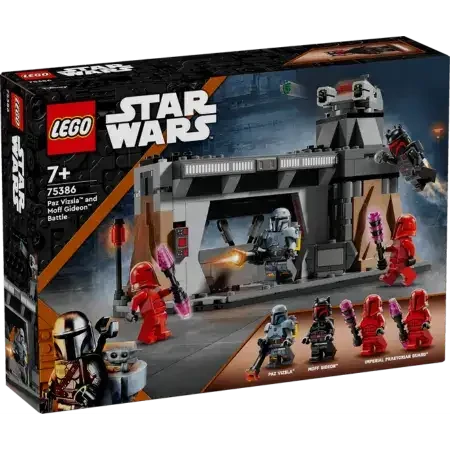 Lego Star Wars Paz Vizsla and Moff Gideon Battle Toys & Games > Toys > Construction Toys > Interlocking Blocks > LEGO > LEGO Star Wars