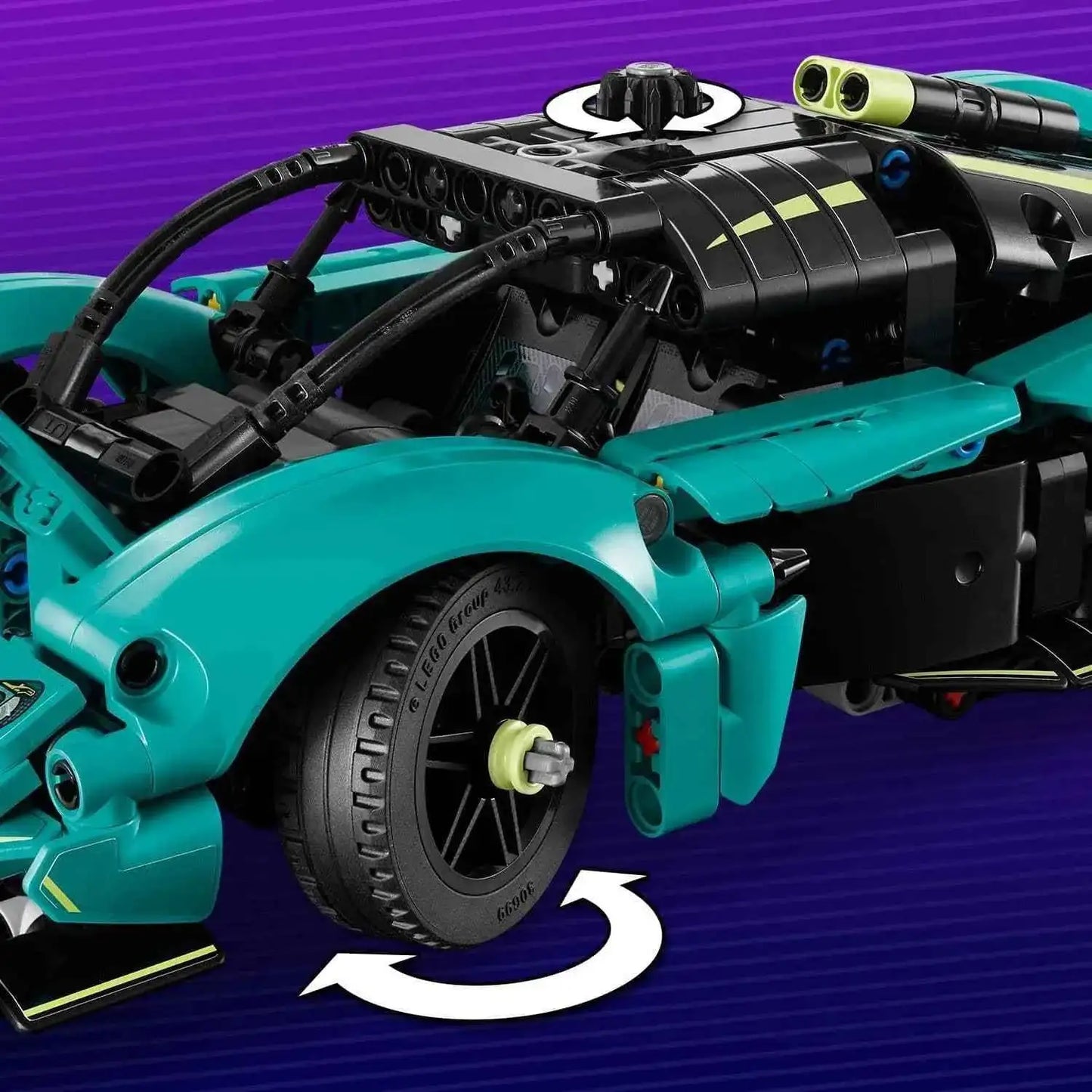 Lego Technic Aston Martin Valkyrie Building Set for Enthusiasts Toys & Games > Toys > Construction Toys > Interlocking Blocks > LEGO > LEGO Technic