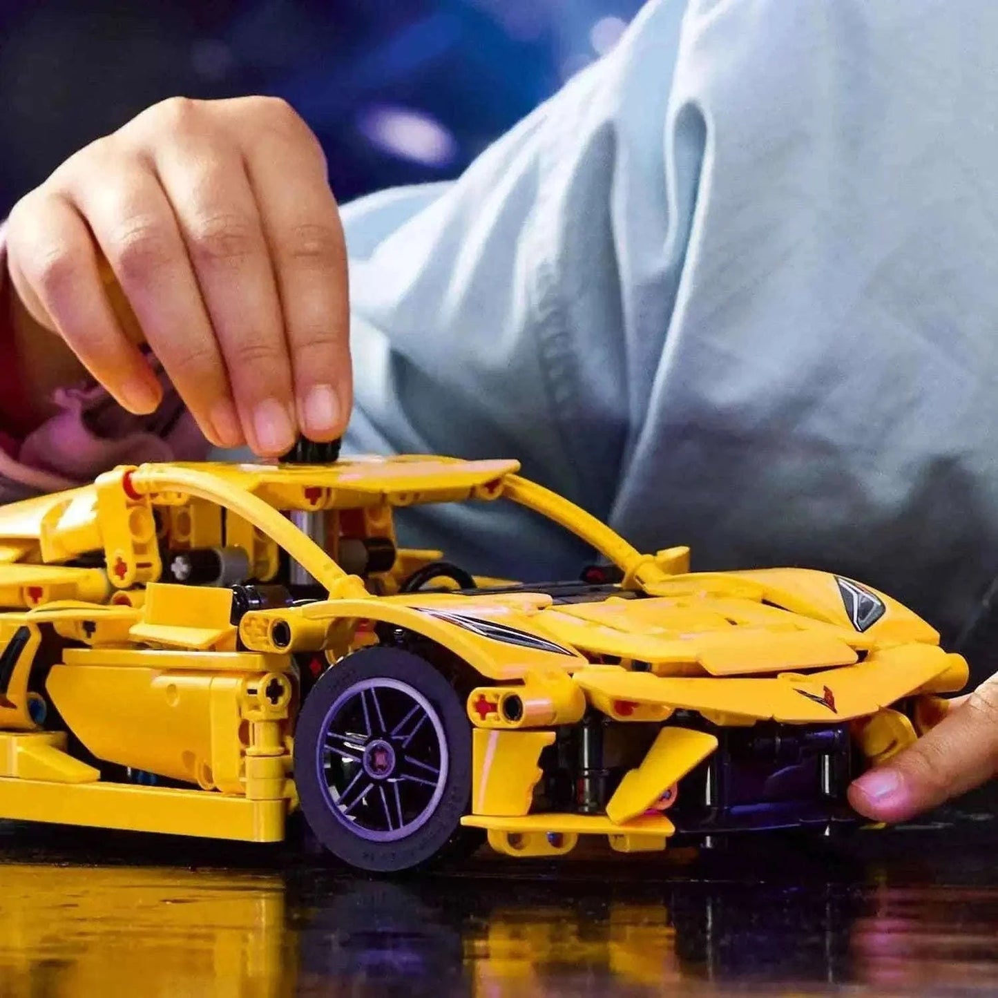 Lego Technic Chevrolet Corvette Stingray Playset Toys & Games > Toys > Construction Toys > Interlocking Blocks > LEGO > LEGO Technic