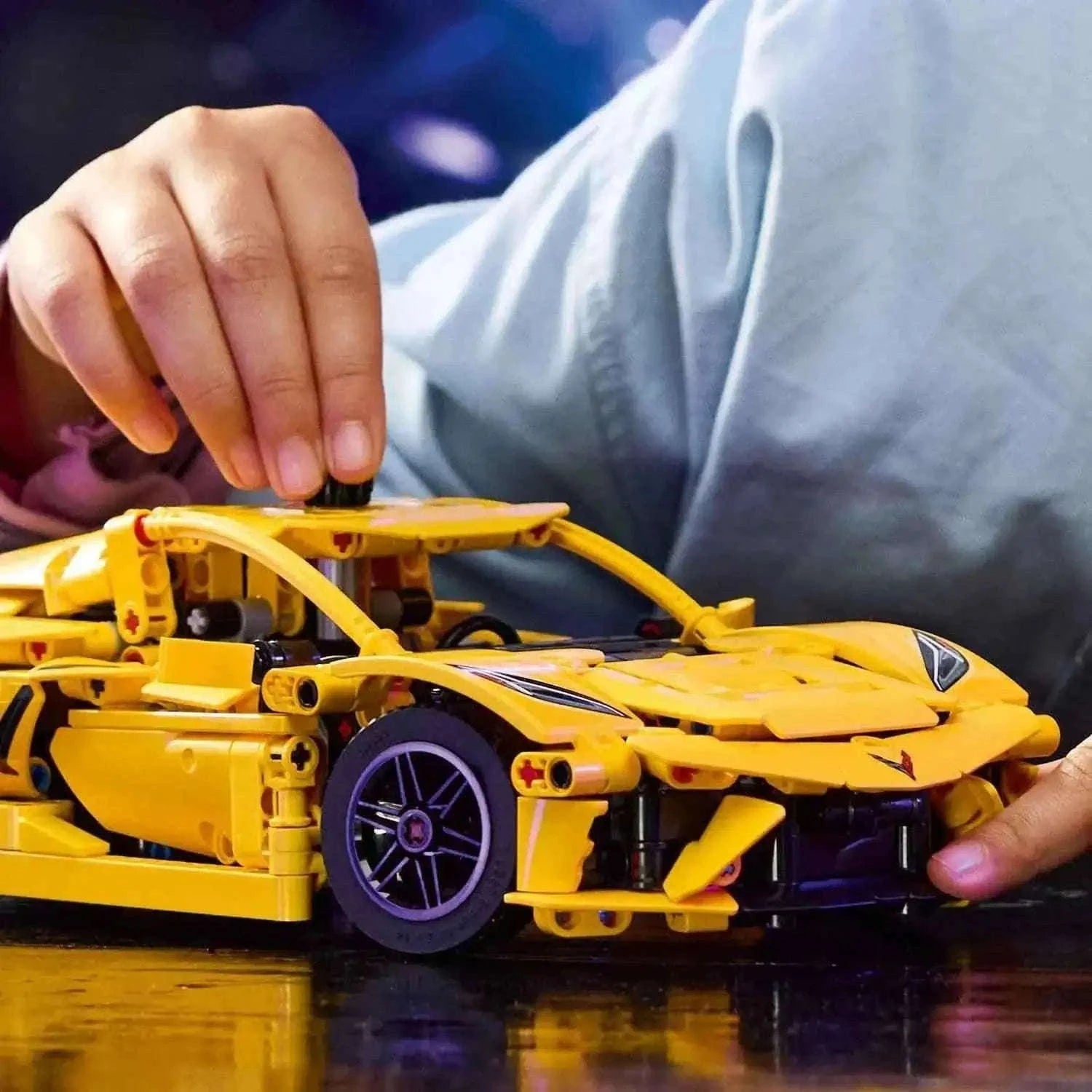 Lego Technic Chevrolet Corvette Stingray Playset Toys & Games > Toys > Construction Toys > Interlocking Blocks > LEGO > LEGO Technic