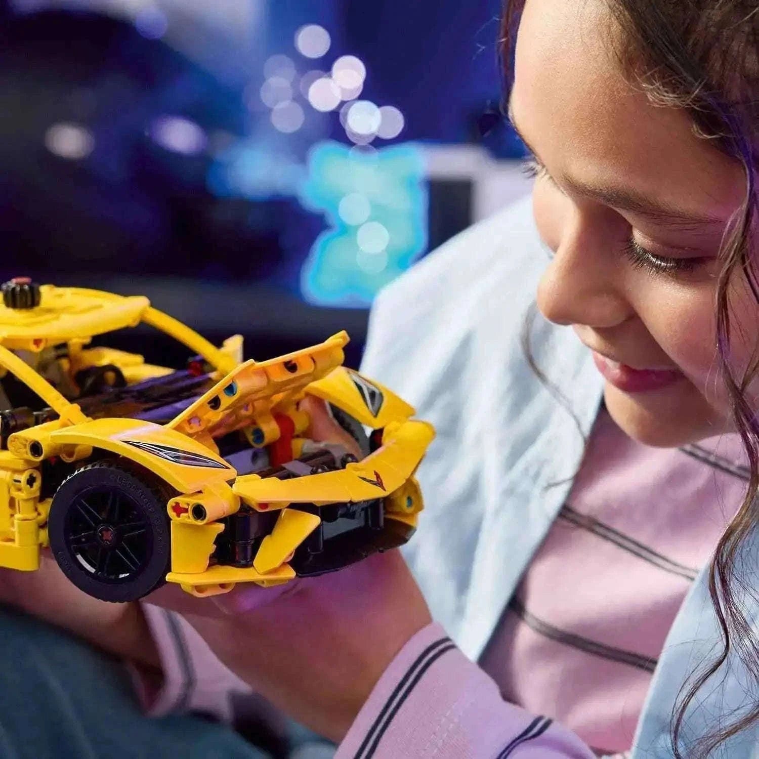 Lego Technic Chevrolet Corvette Stingray Playset Toys & Games > Toys > Construction Toys > Interlocking Blocks > LEGO > LEGO Technic