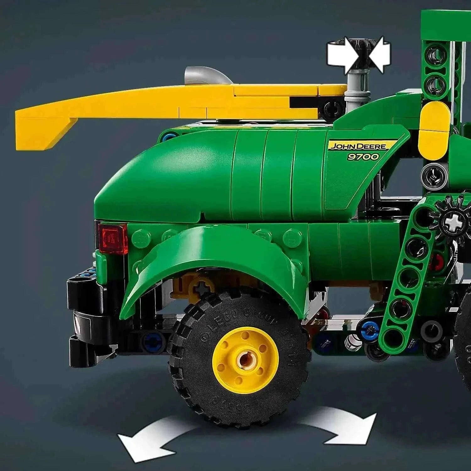 Lego Technic John Deere 9700 Forage Harvester Toys & Games > Toys > Construction Toys > Interlocking Blocks > LEGO > LEGO Technic