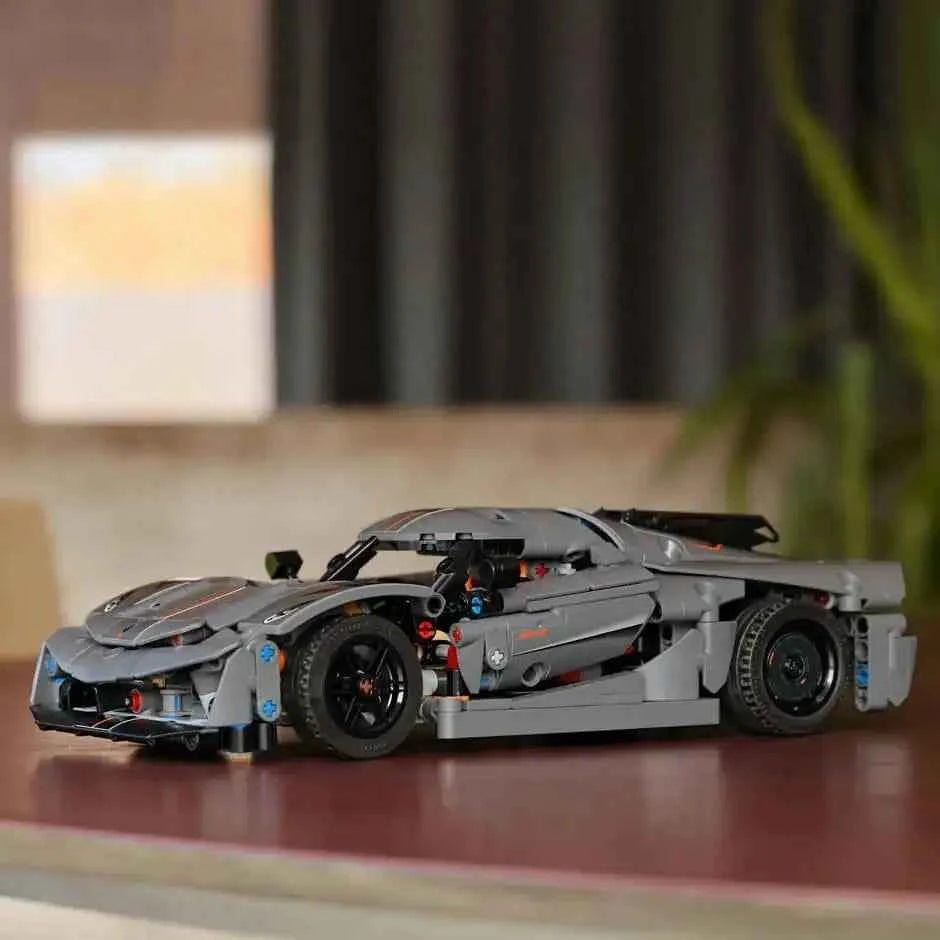 LEGO Technic Koenigsegg Jesko Absolut Grey Hypercar Toys & Games > Toys > Construction Toys > Interlocking Blocks > LEGO > LEGO Technic
