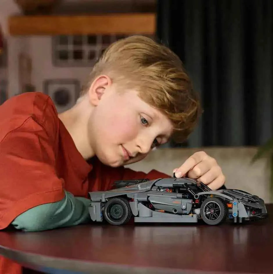 LEGO Technic Koenigsegg Jesko Absolut Grey Hypercar Toys & Games > Toys > Construction Toys > Interlocking Blocks > LEGO > LEGO Technic