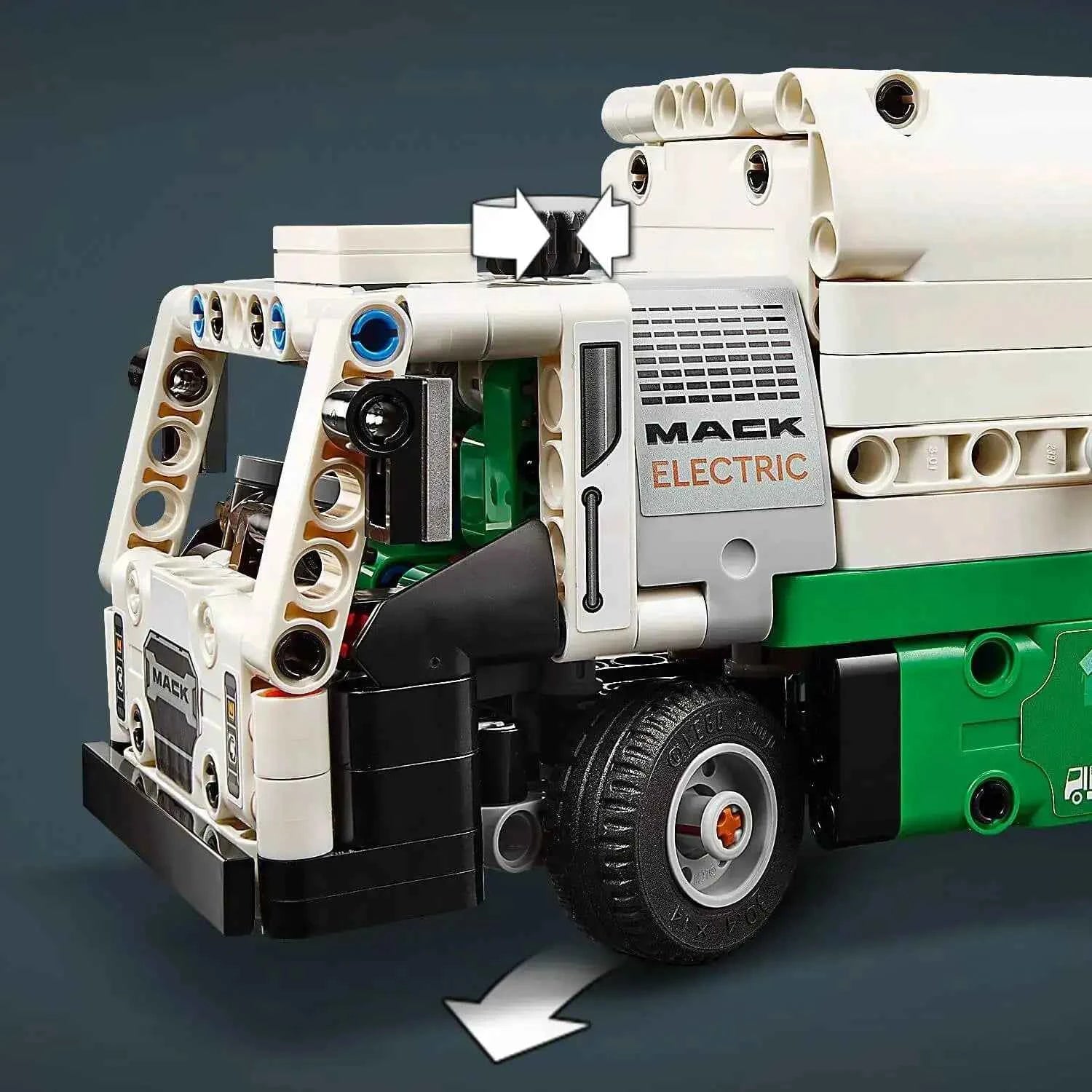 Lego Technic Mack Electric Garbage Truck Toys & Games > Toys > Construction Toys > Interlocking Blocks > LEGO > LEGO Technic