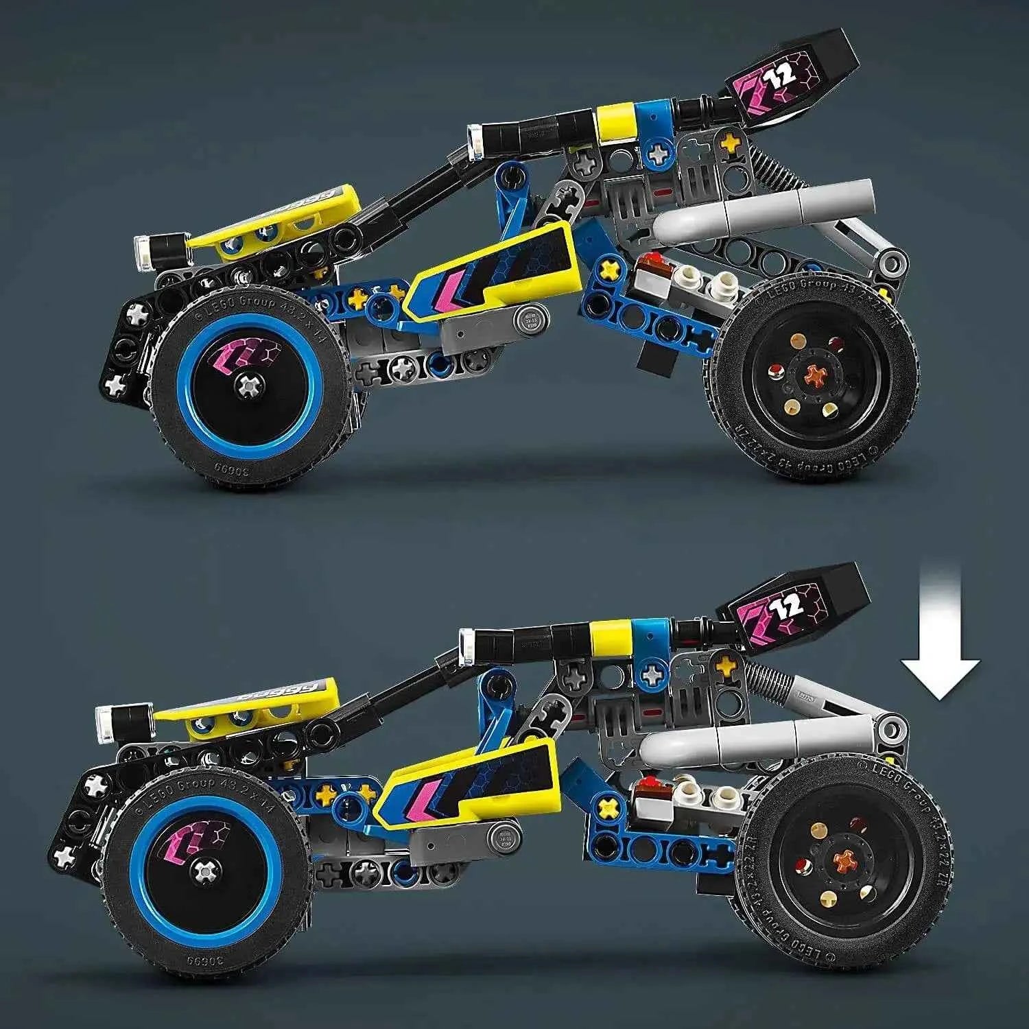 Lego Technic Off-Road Race Buggy Toys & Games > Toys > Construction Toys > Interlocking Blocks > LEGO > LEGO Technic