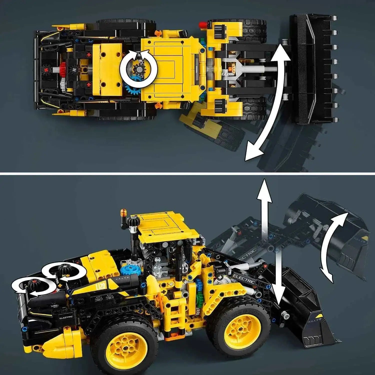 Lego Technic Volvo L120 Electric Wheel Loader Toys & Games > Toys > Construction Toys > Interlocking Blocks > LEGO > LEGO Technic
