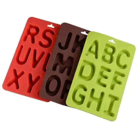 Letters Ice Cube Tray for Fun and Creative Drinks Home Decor