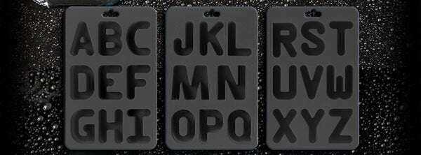 Letters Ice Cube Tray for Fun and Creative Drinks Home Decor