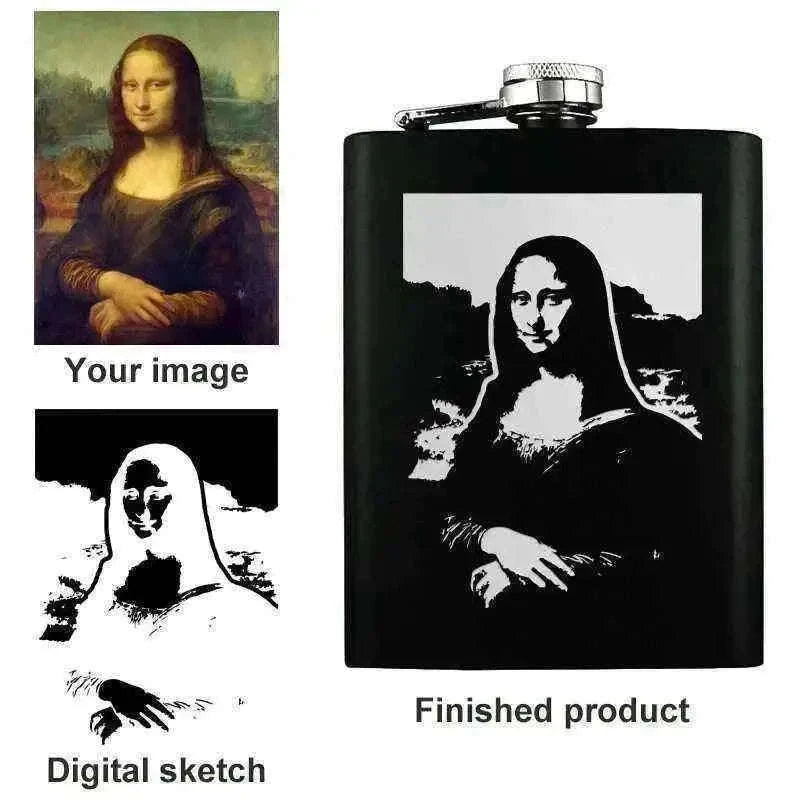 Life's Waste of Time Flask for Your Daily Adventures Drinkware