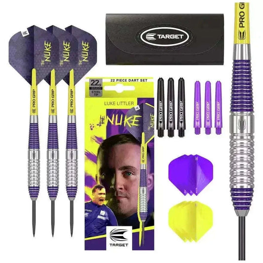 Luke "The Nuke" Littler Brass 22g Steel Tip Darts