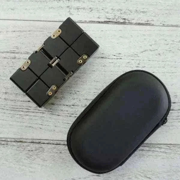 Metal Fidget Cube for Stress Relief and Focus Enhancement Home & Garden