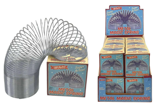 Metal Magic Slinky Spring - The Ultimate Classic Toy for Endless Fun