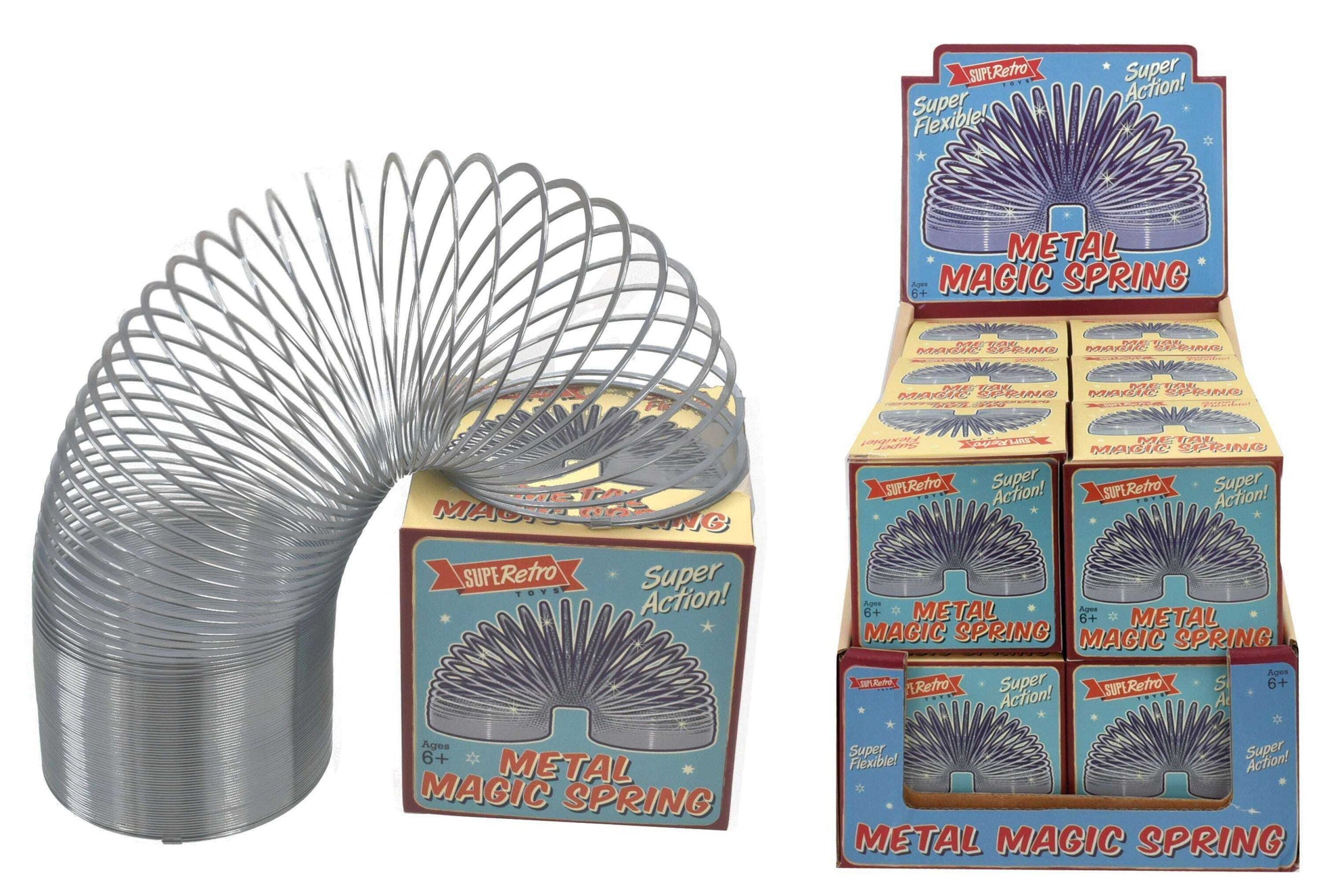 Metal Magic Slinky Spring - The Ultimate Classic Toy for Endless Fun