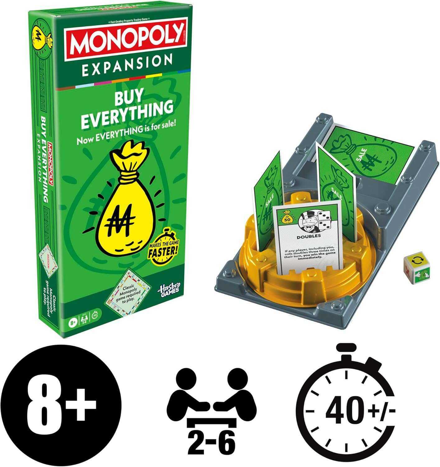 Monopoly Classic & Expansions Buy Everything Expansion Pack