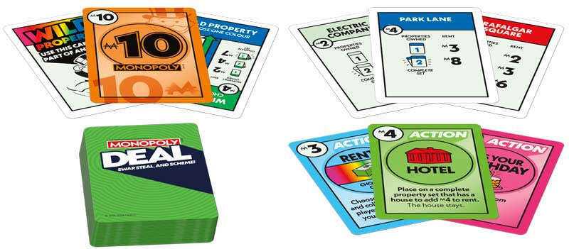 Monopoly Deal - Fast-Paced Fun for Family and Friends