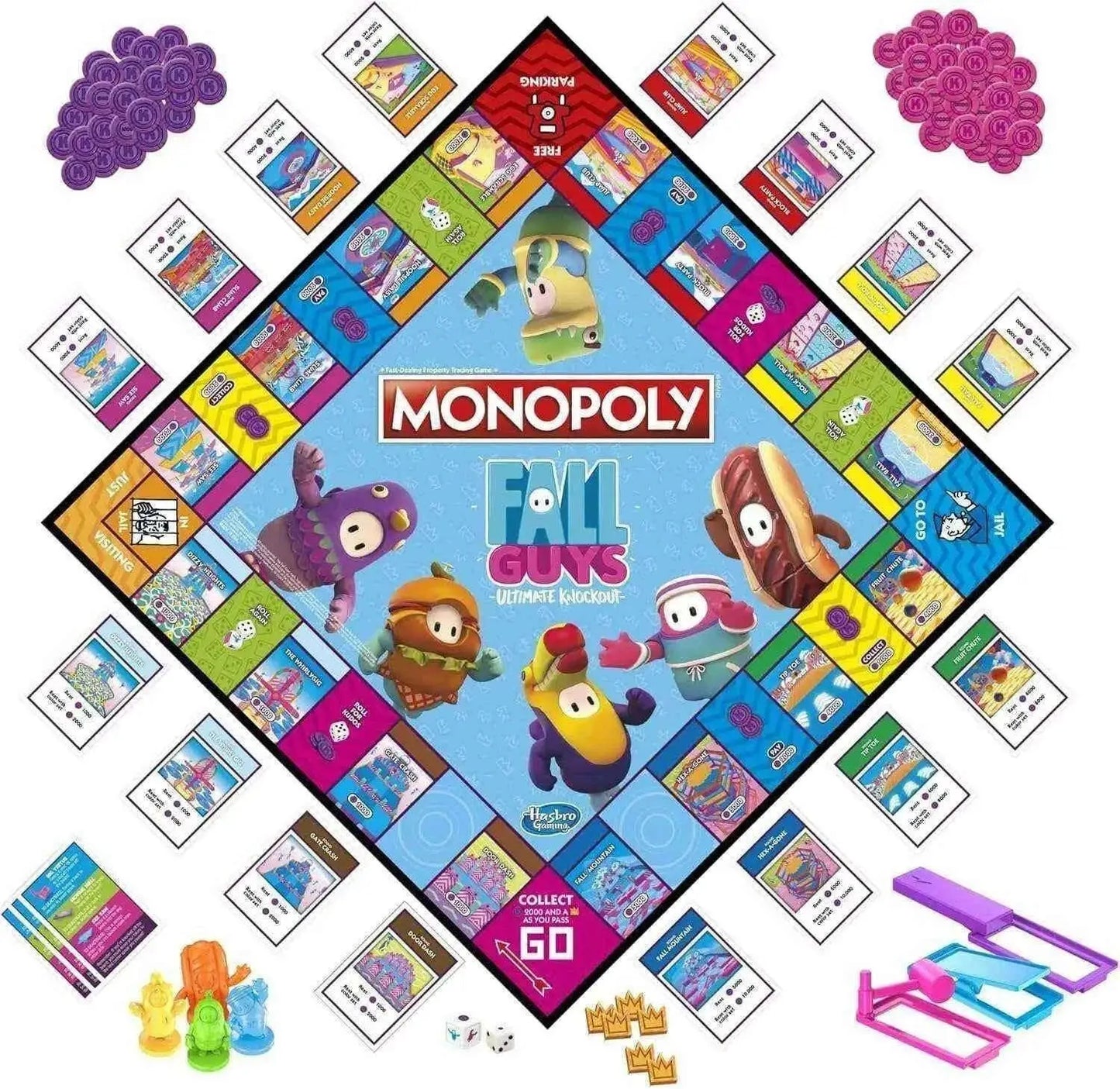 Monopoly Fall Guys Ultimate Knockout Edition