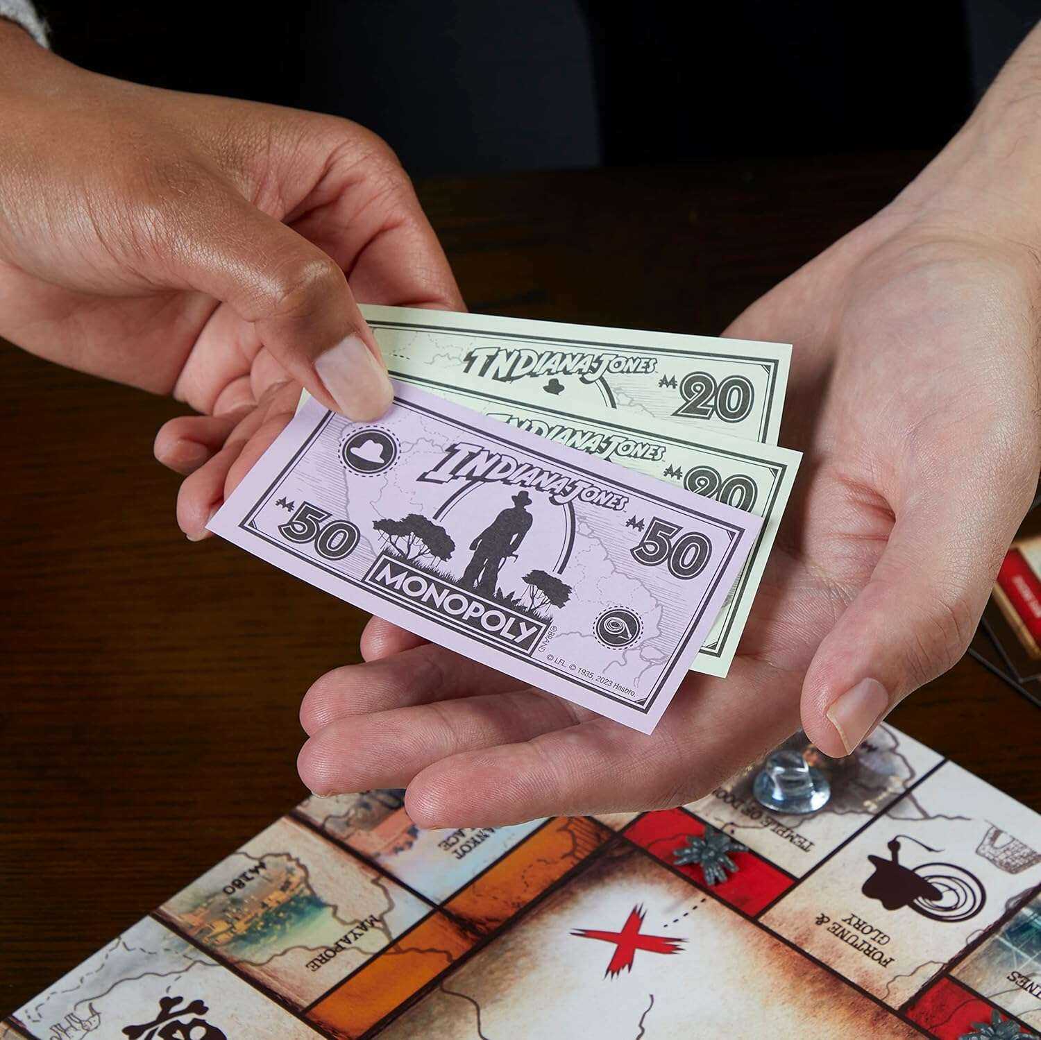 Monopoly Indiana Jones - Adventure and Strategy Board Game