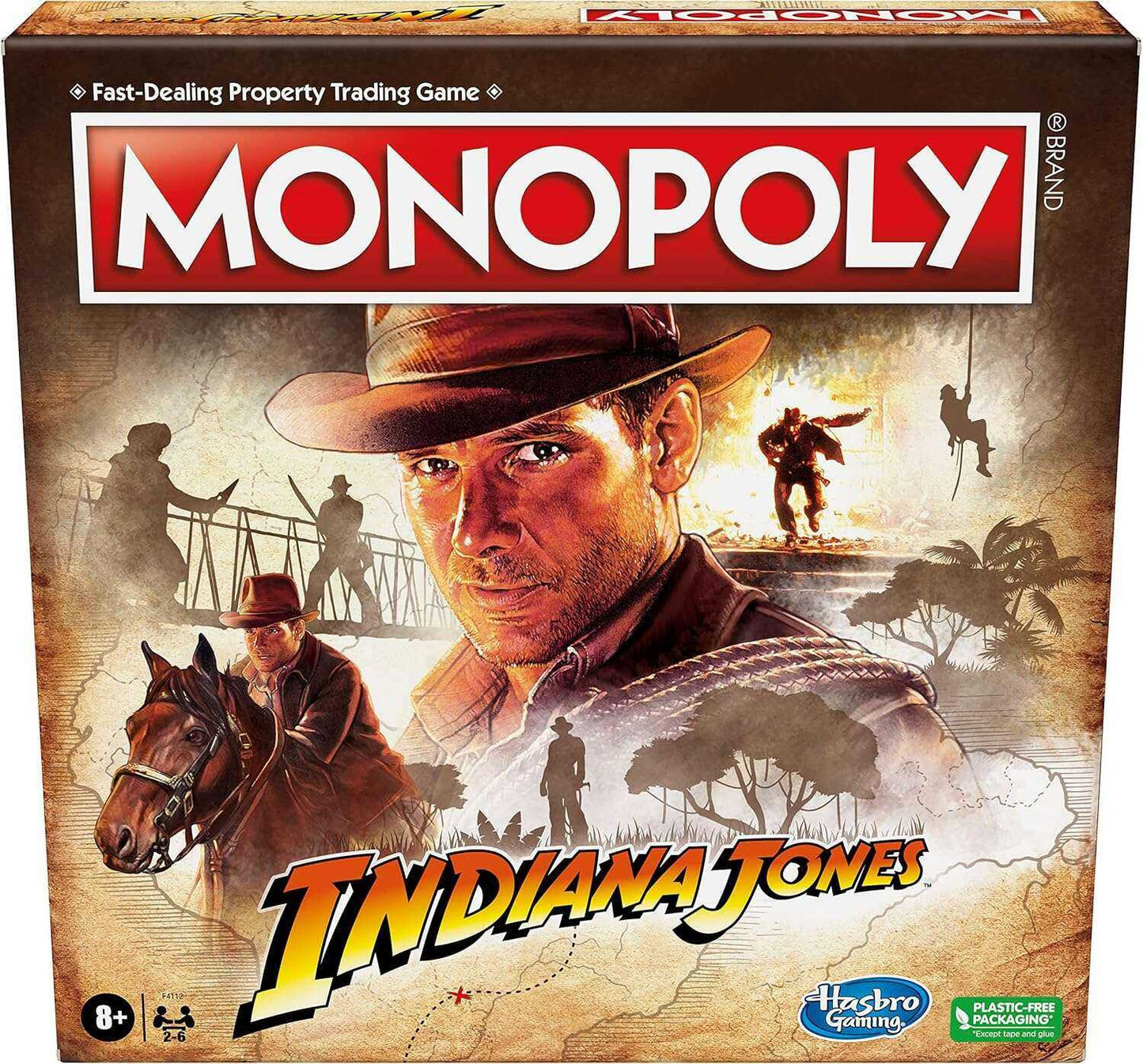 Monopoly Indiana Jones - Adventure and Strategy Board Game