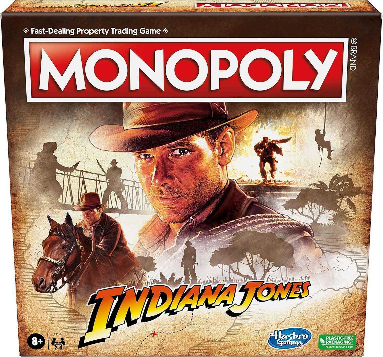 Monopoly Indiana Jones - Adventure and Strategy Board Game