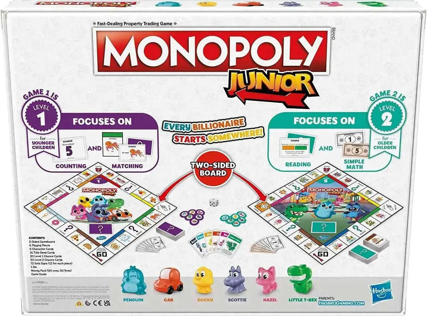 Monopoly Junior Toys & Games > Games > Board Games