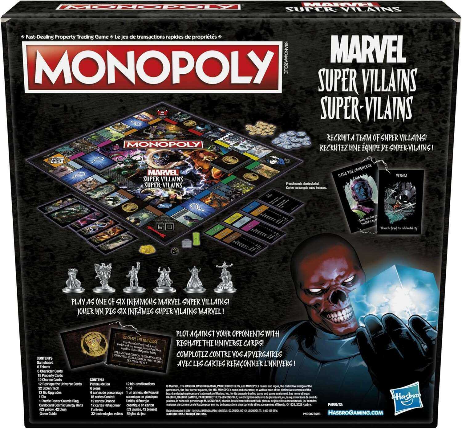 Monopoly: Marvel Super Villains Edition