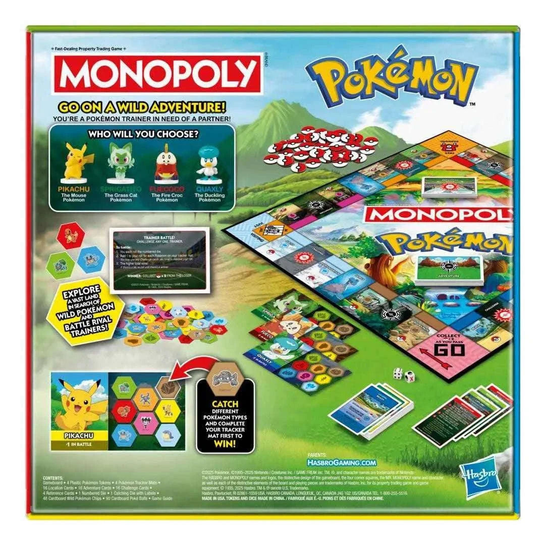Monopoly Pokémon board game