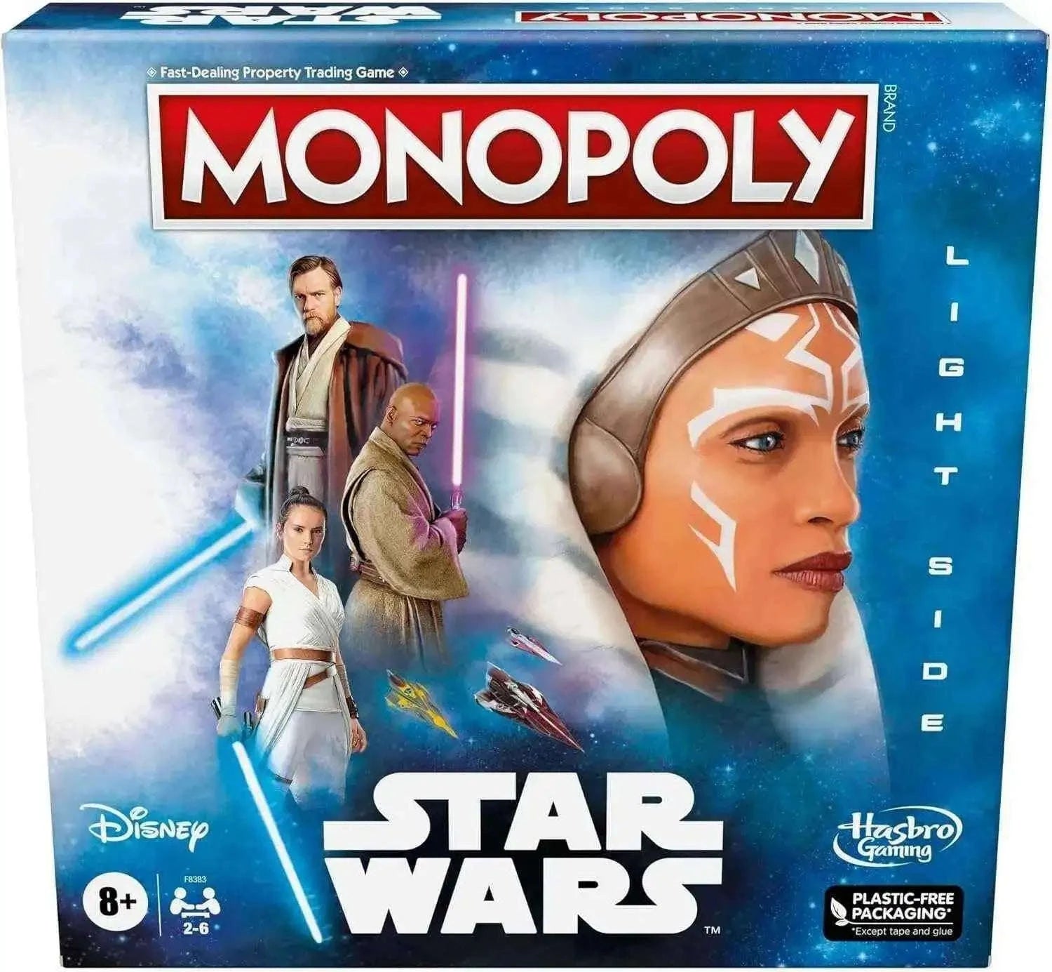 Monopoly: Star Wars Light Side Edition Board, Star Wars Jedi Game Default Title 