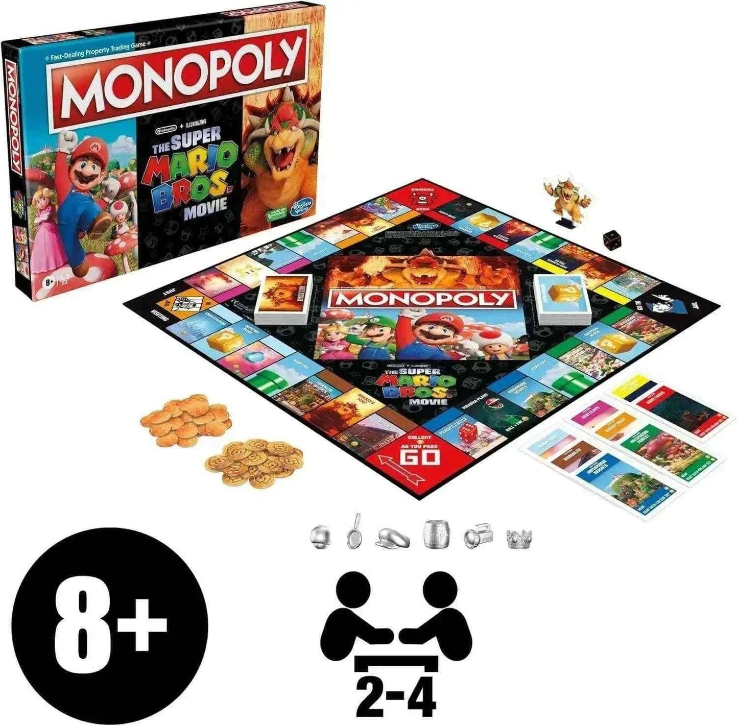 Monopoly The Super Mario Bros. Movie Edition Default Title 