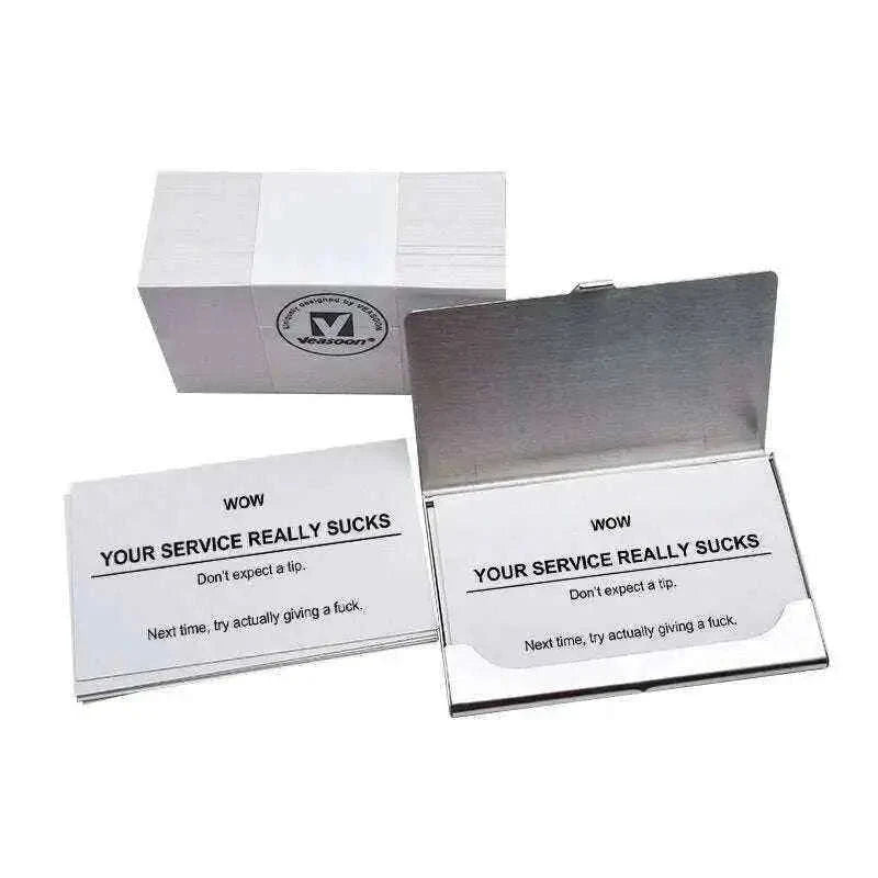 No Tip Card - Simplify Gratuity Decisions Home Decor