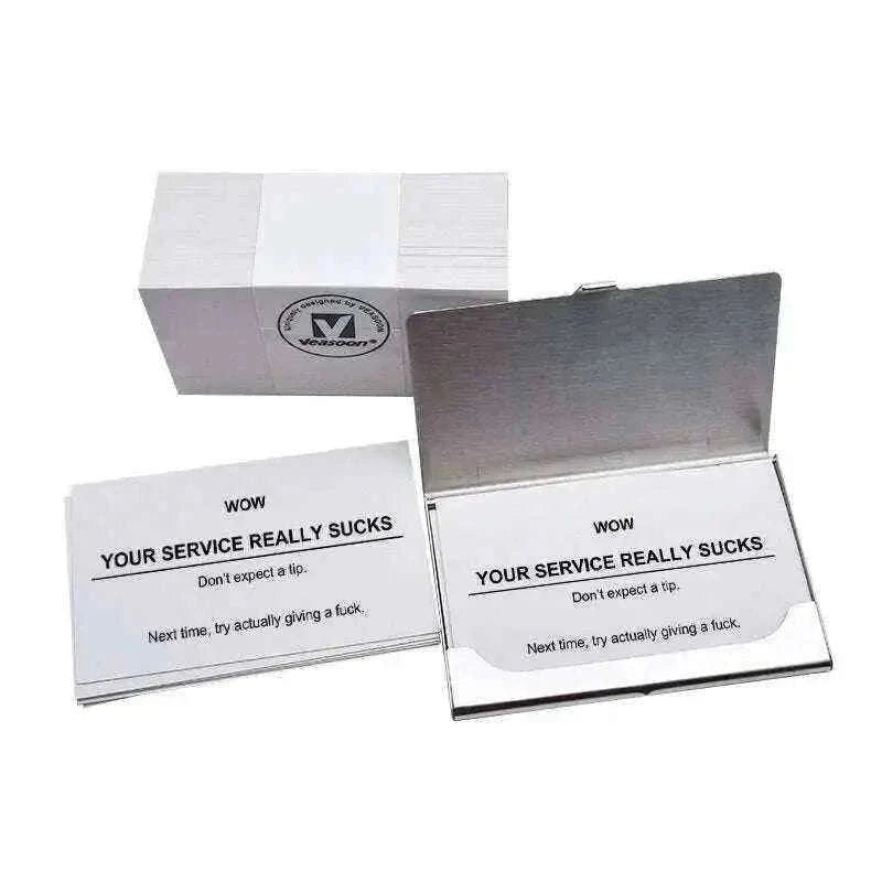 No Tip Card - Simplify Gratuity Decisions Home Decor