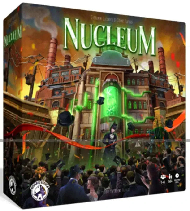 Nucleum Strategy Board Game - Engage in Epic Strategic Battles