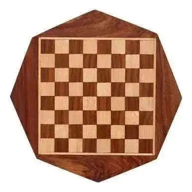 Octagonal Magnetic Chess Game - Portable Strategy Fun games