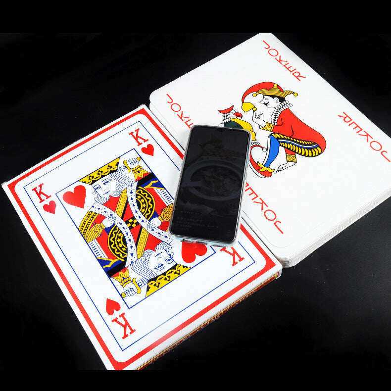 Oversized Poker Wedding Props for Big-name Playing Fun Toys