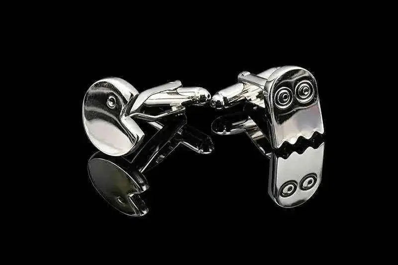 Pac-Man Cufflinks - Unique Gifts for Retro Gaming Fans and Gamers Cufflinks