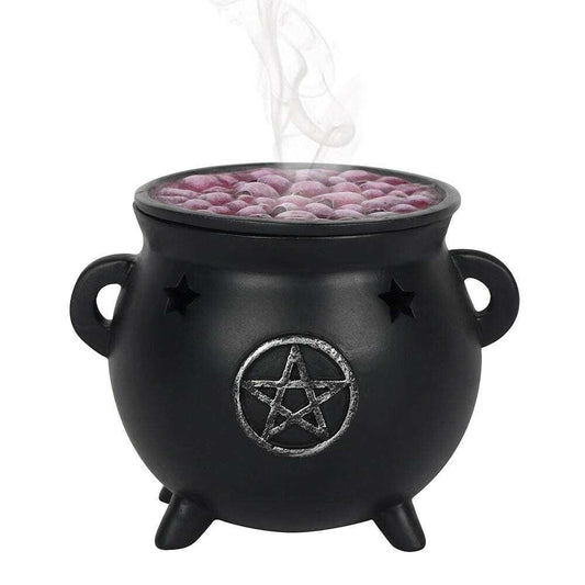Pentagram Cauldron Incense Cone Holder Gifts