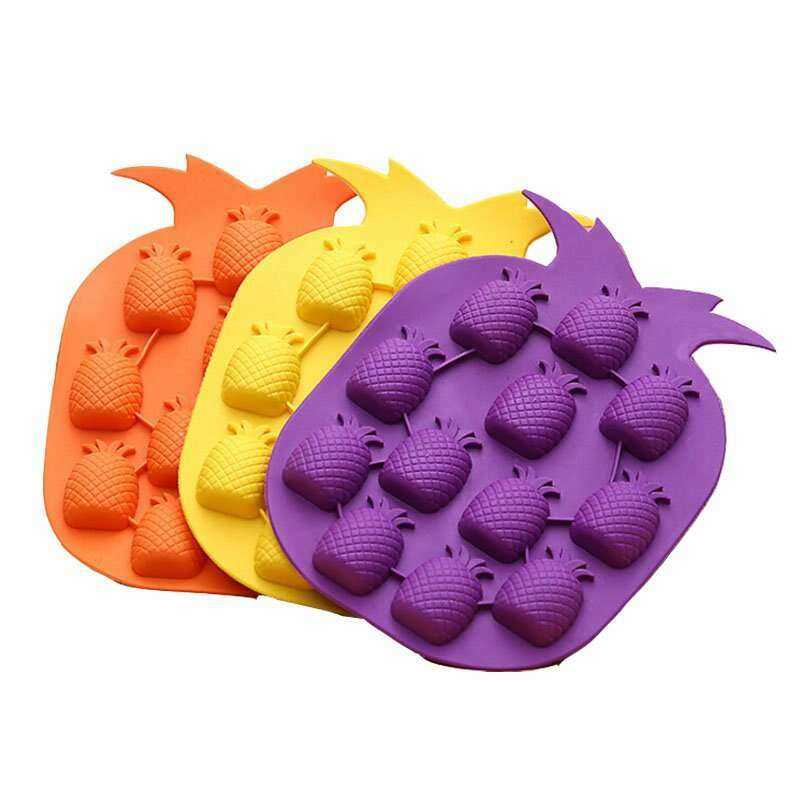 Pineapple Ice Cube Mould for Fun and Creative Drinks Novelty