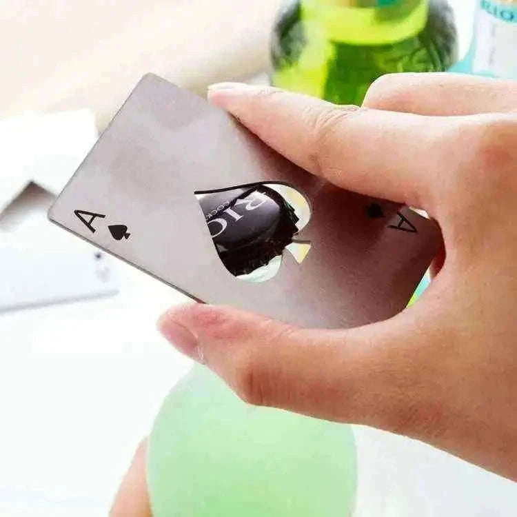 Poker Bottle Opener: Enhance Your Game Night Experience Your own letters ($11.00) Tech Accessories